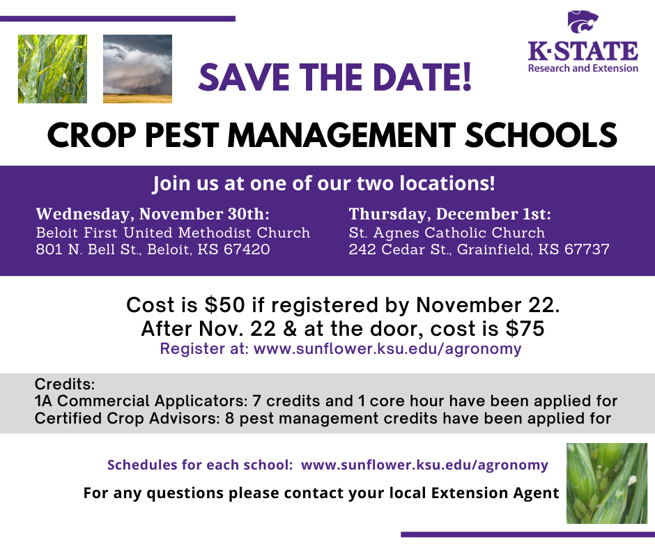 Crop Pest Management Save the Date
